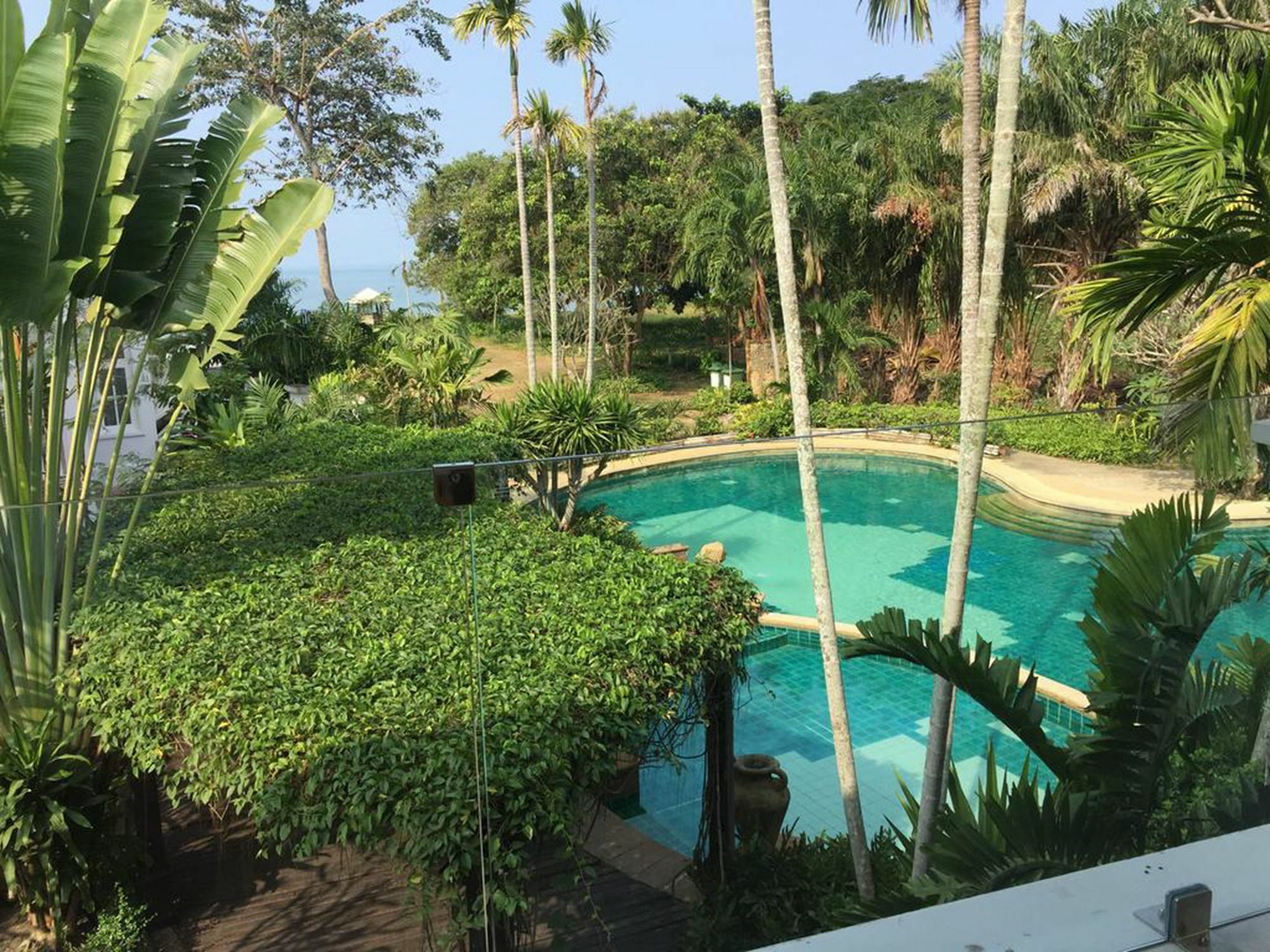 Baan Dhewaran Beachfront Villa Na Chom Thian Eksteriør billede