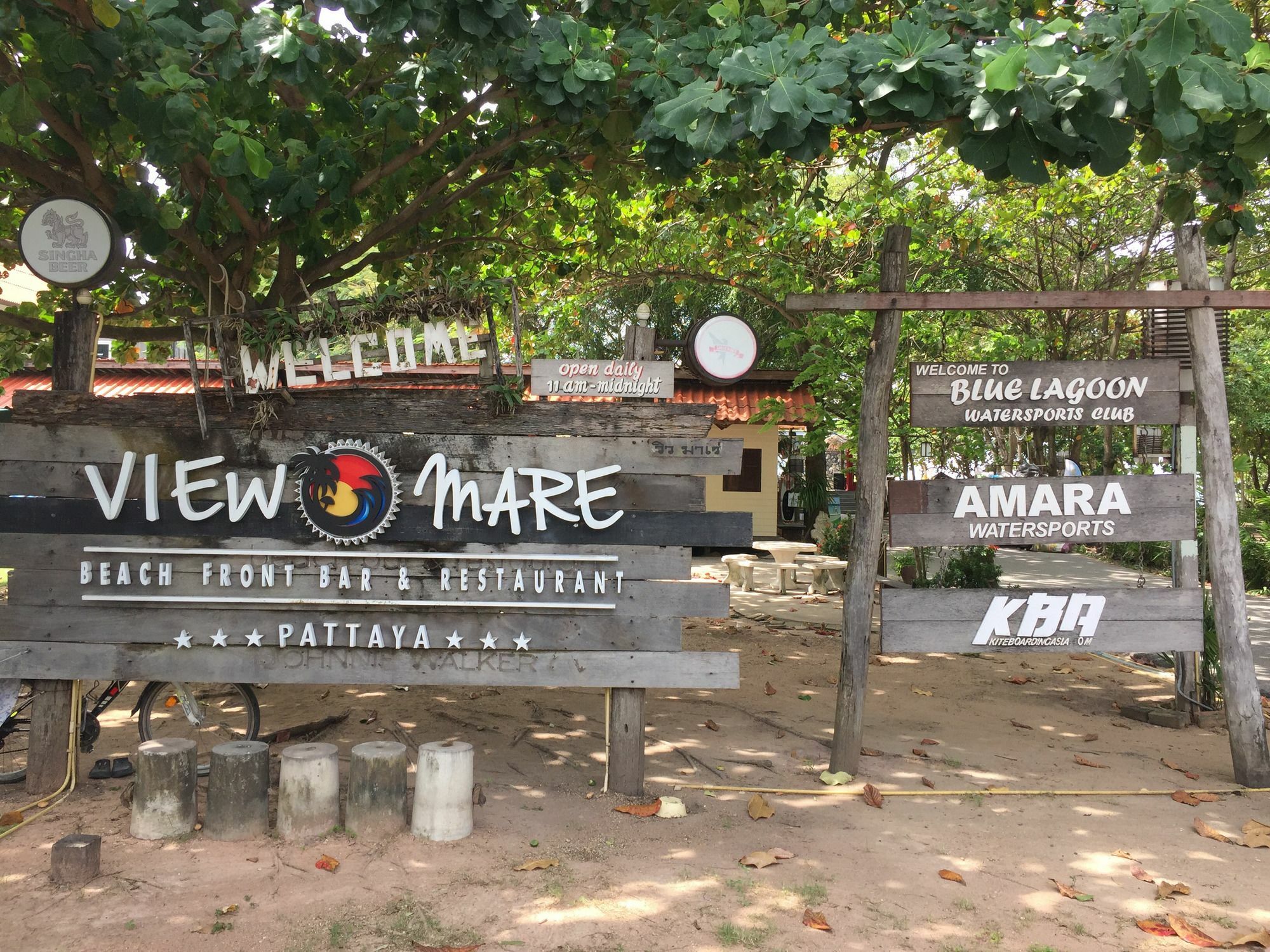 Baan Dhewaran Beachfront Villa Na Chom Thian Eksteriør billede